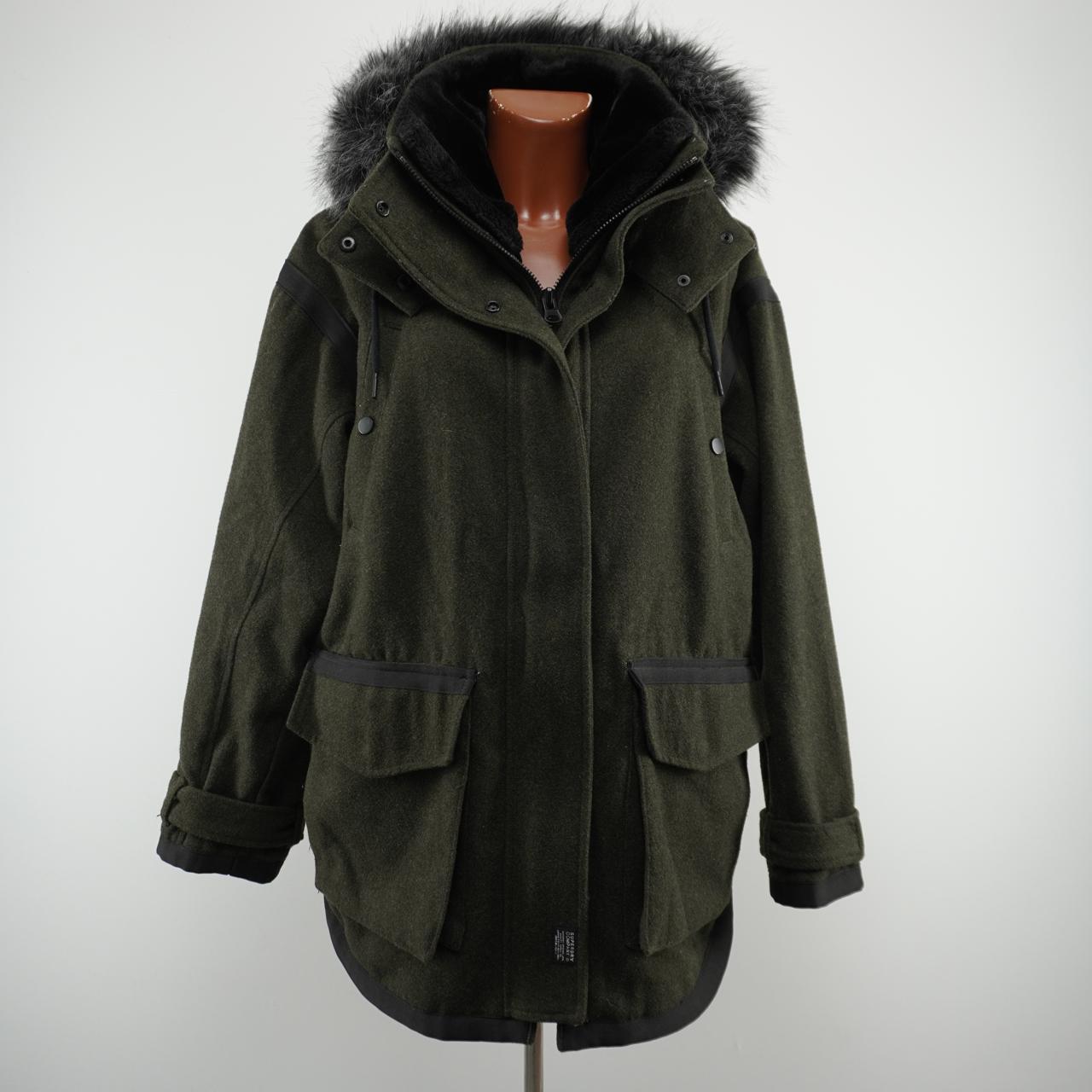 Women's Parka Superdry. Khaki. L. Used. Good