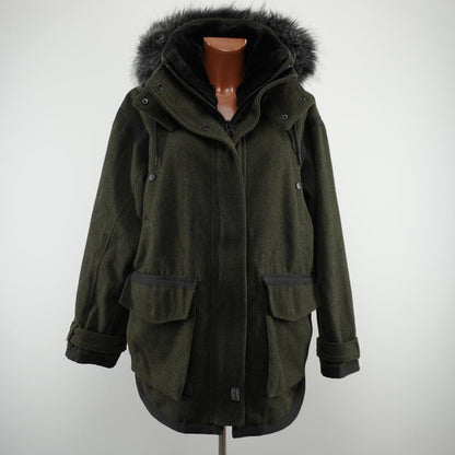 Women's Parka Superdry. Khaki. L. Used. Good