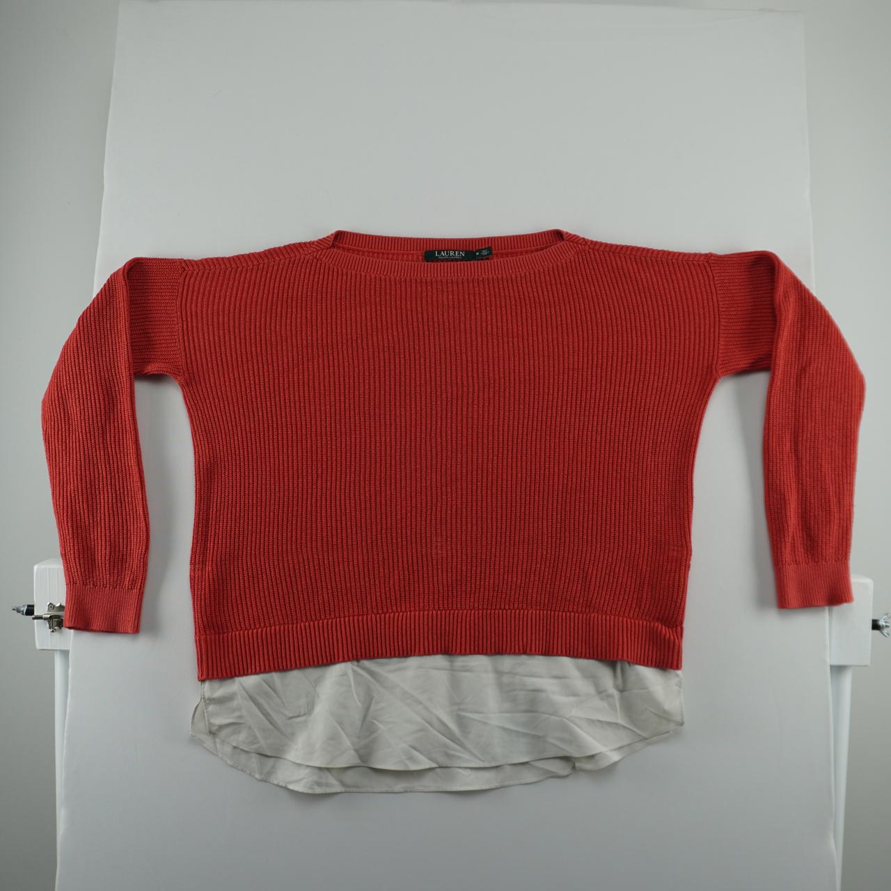 Women's Sweater Ralph Lauren. Coral. M. Used. Good