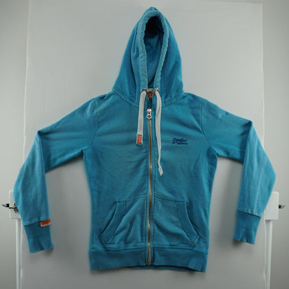 Women's Hoodie Superdry. Blue. M. Used. Good