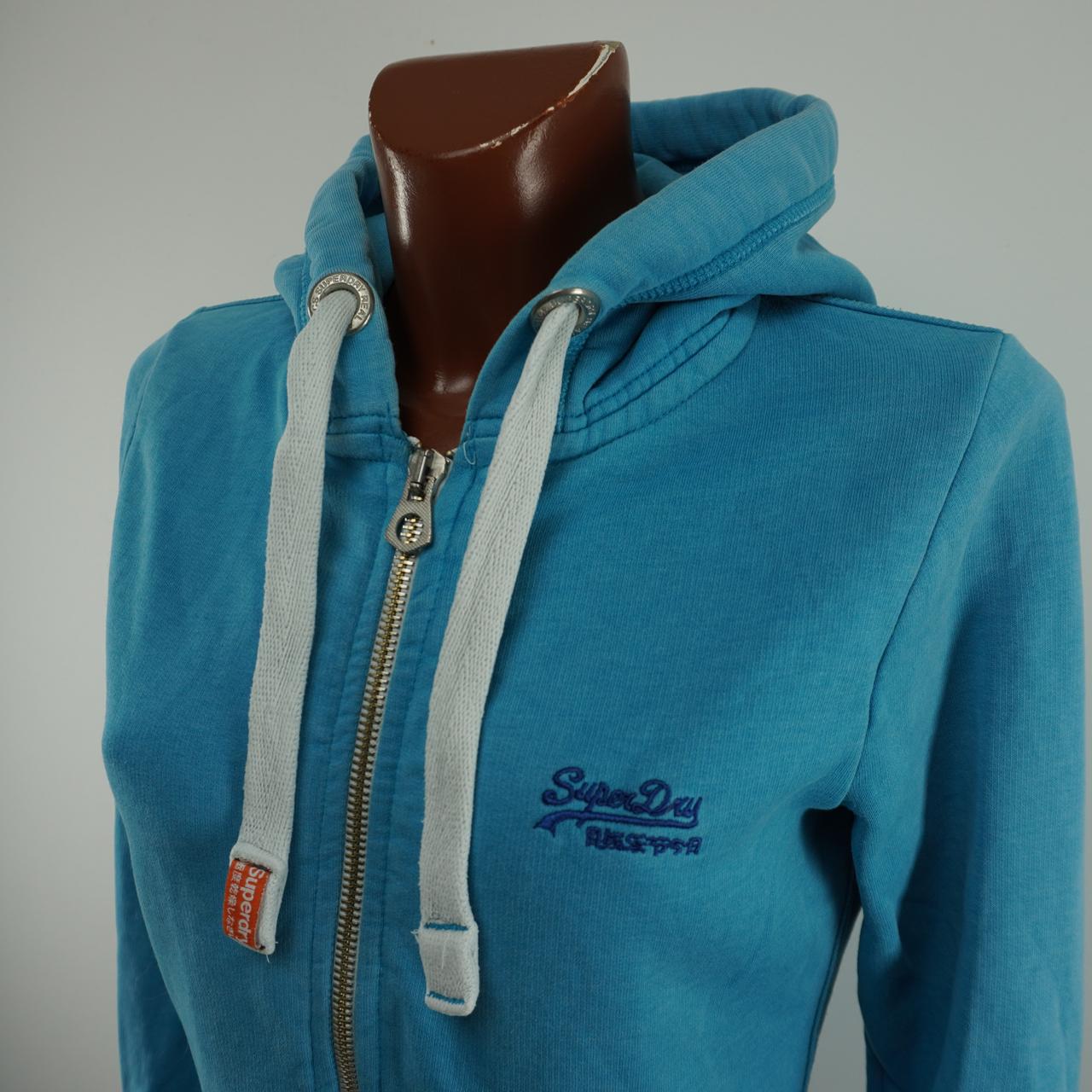 Women's Hoodie Superdry. Blue. M. Used. Good