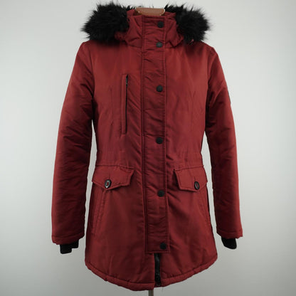 Women's Parka Superdry. Red. M. Used. Good