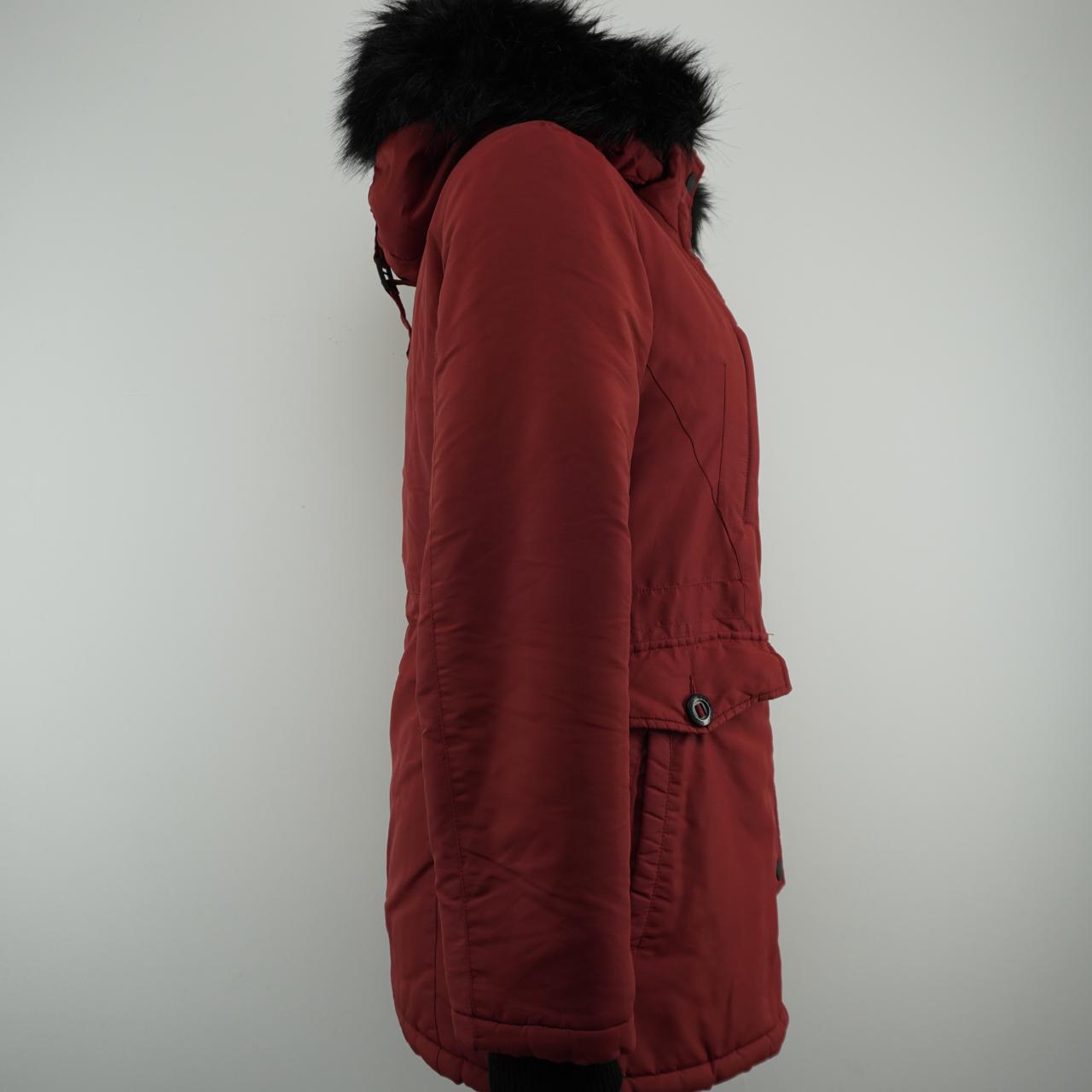 Women's Parka Superdry. Red. M. Used. Good