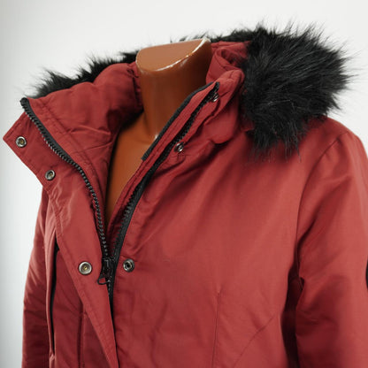 Women's Parka Superdry. Red. M. Used. Good