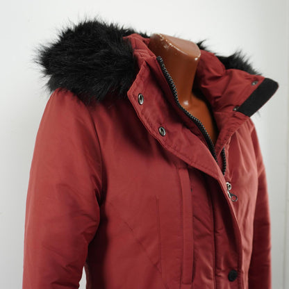 Women's Parka Superdry. Red. M. Used. Good