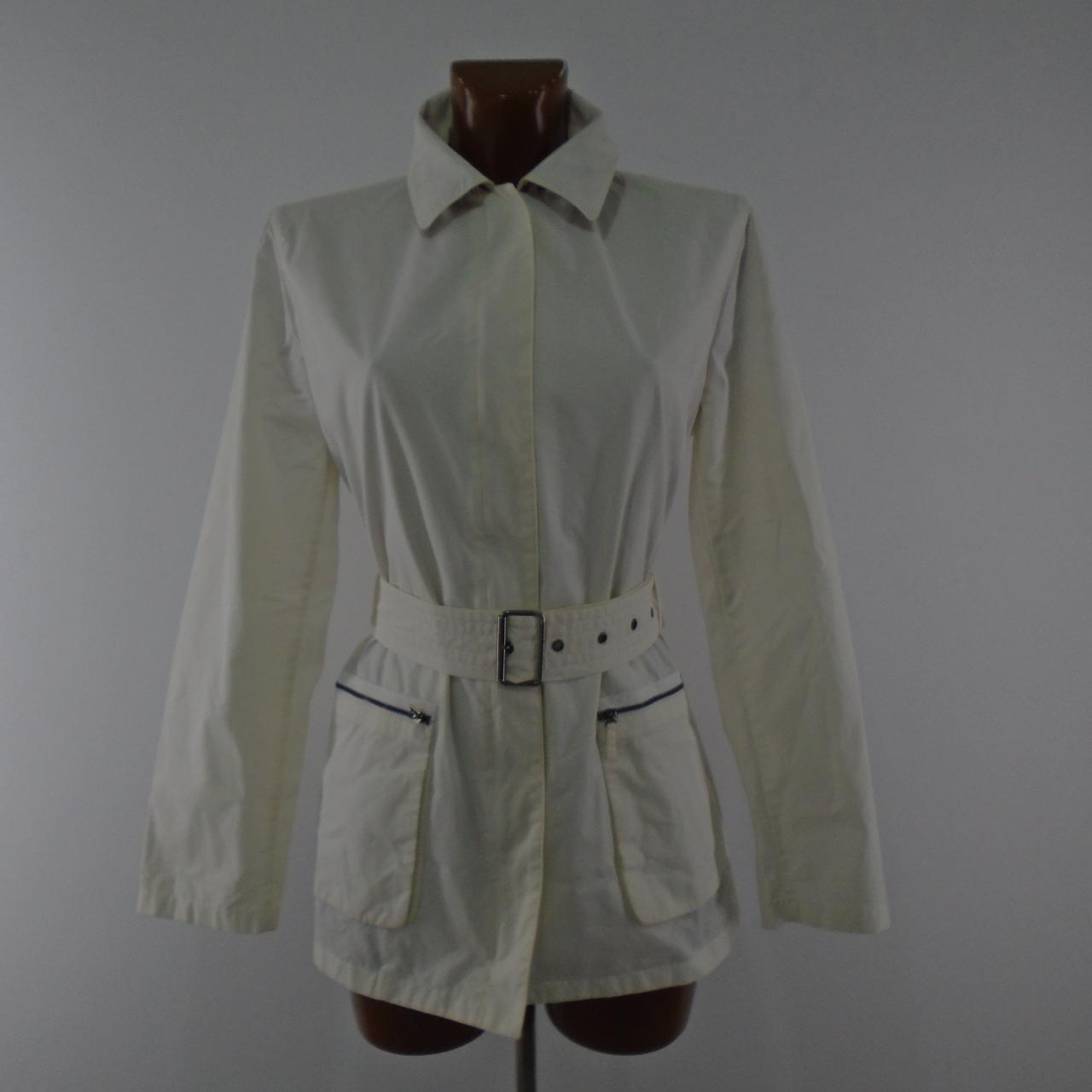 Chaqueta de mujer Burberry. Blanca. XXL. Usada. En buen estado