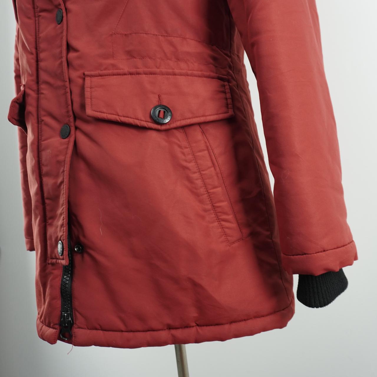 Women's Parka Superdry. Red. M. Used. Good