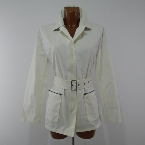 Burberry chaqueta mujer blanco Talla XXL vista frontal