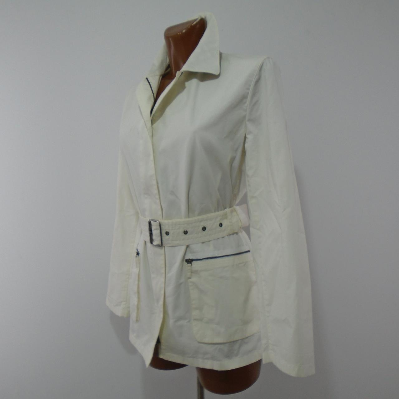 Women's Jacket Burberry. White. XXL. Used. Good