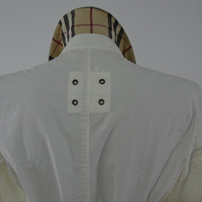 Women's Jacket Burberry. White. XXL. Used. Good