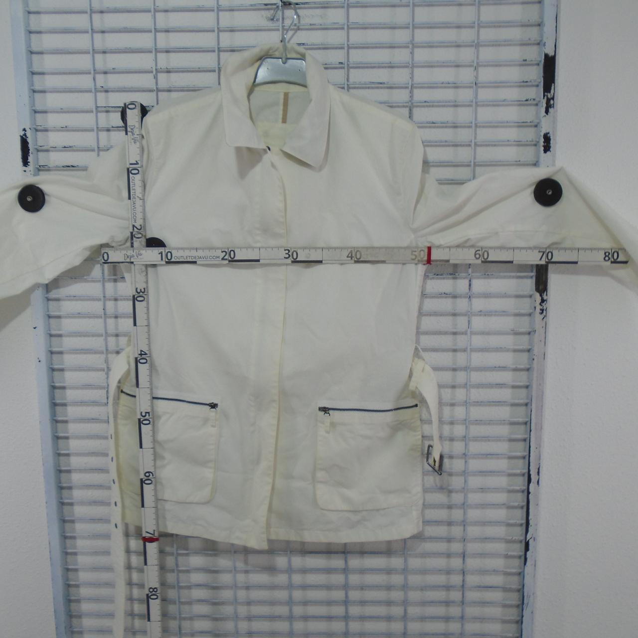 Women's Jacket Burberry. White. XXL. Used. Good