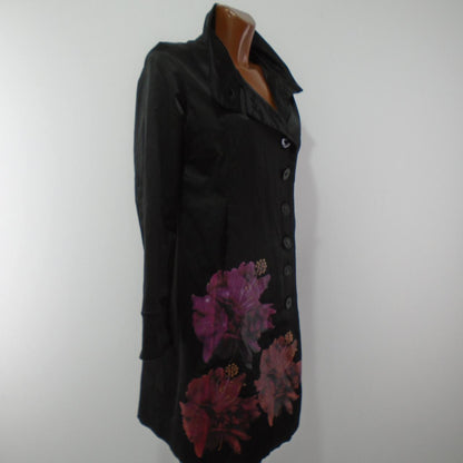 Women's Coat Desigual. Black. L. Used. Good