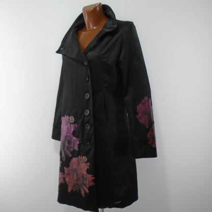 Women's Coat Desigual. Black. L. Used. Good