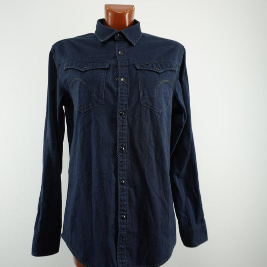 Women's Shirt G-Star. Dark blue. L. Used. Good