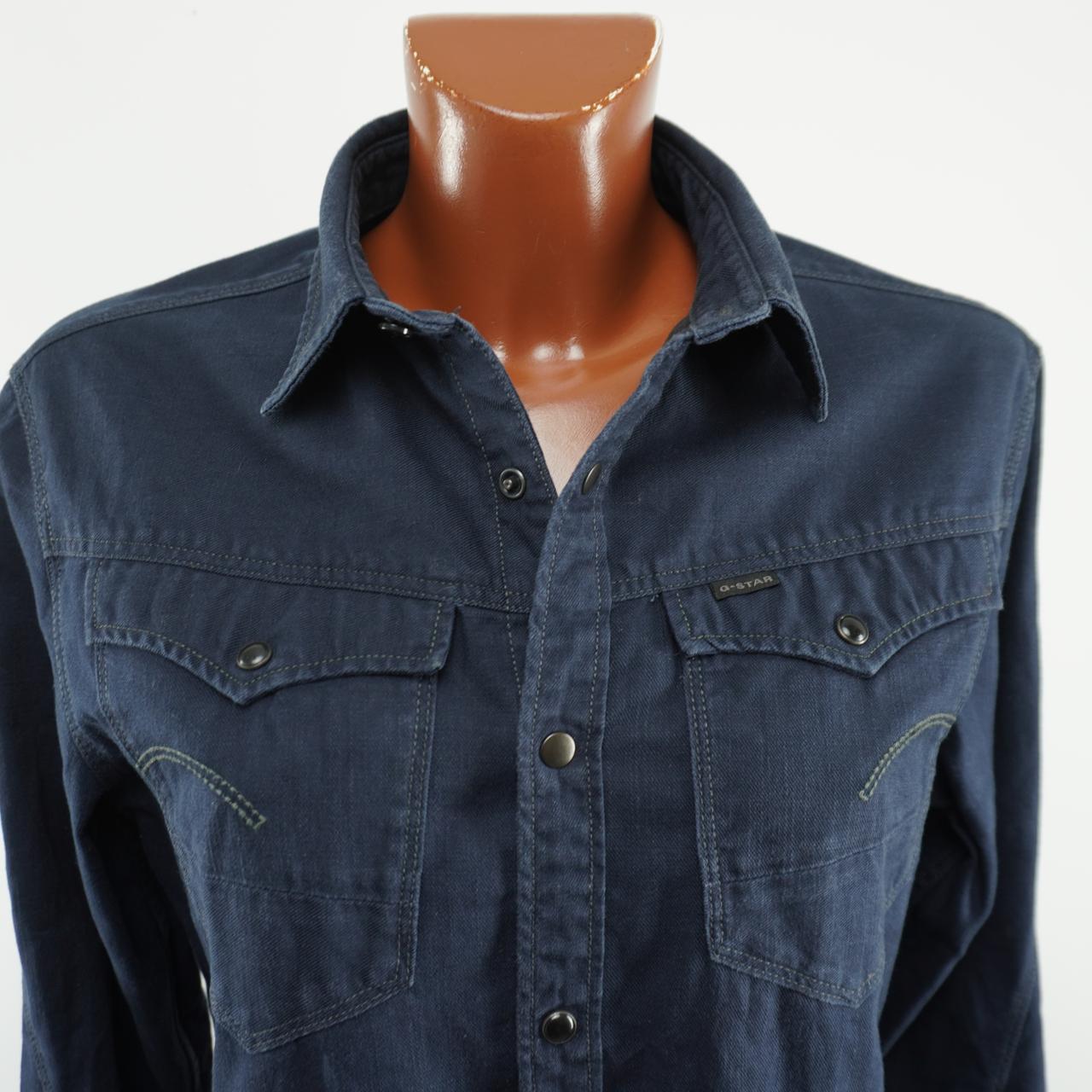 Women's Shirt G-Star. Dark blue. L. Used. Good