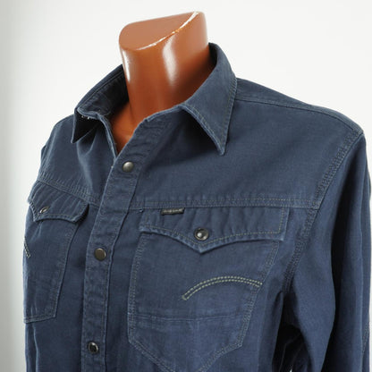 Women's Shirt G-Star. Dark blue. L. Used. Good