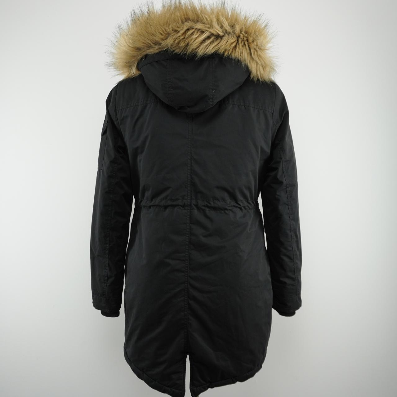 Women's Parka Superdry. Black. L. Used. Good