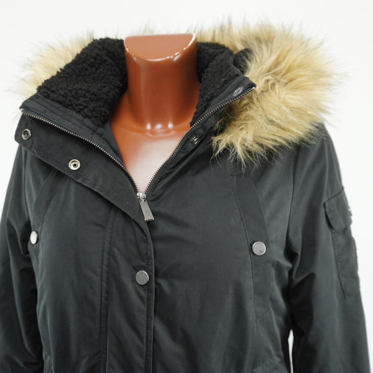 Women's Parka Superdry. Black. L. Used. Good