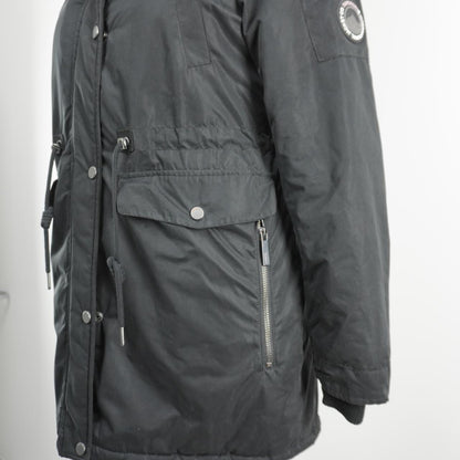 Women's Parka Superdry. Black. L. Used. Good