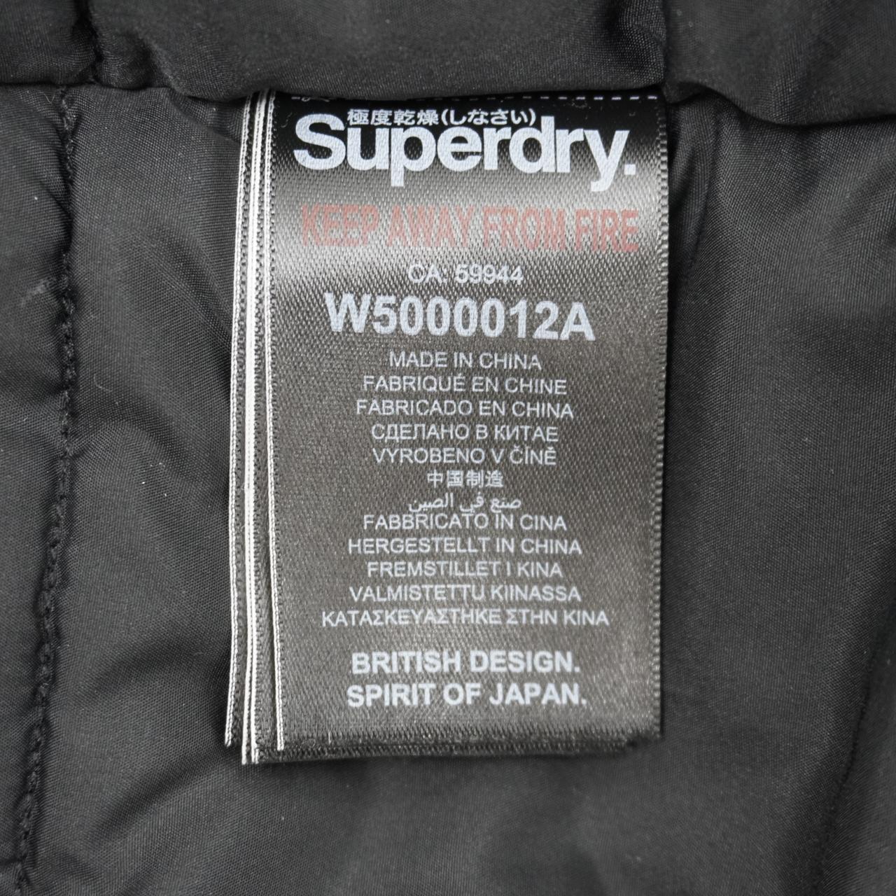 Women's Parka Superdry. Black. L. Used. Good