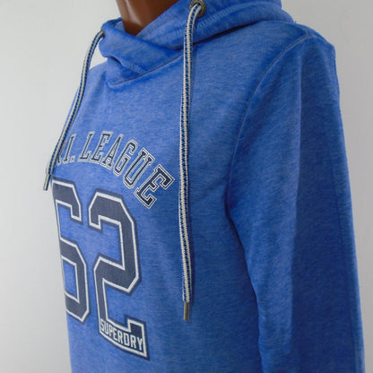 Damen Hoodie Kleid Superdry. Dunkelblau. M. Gebraucht. Gut