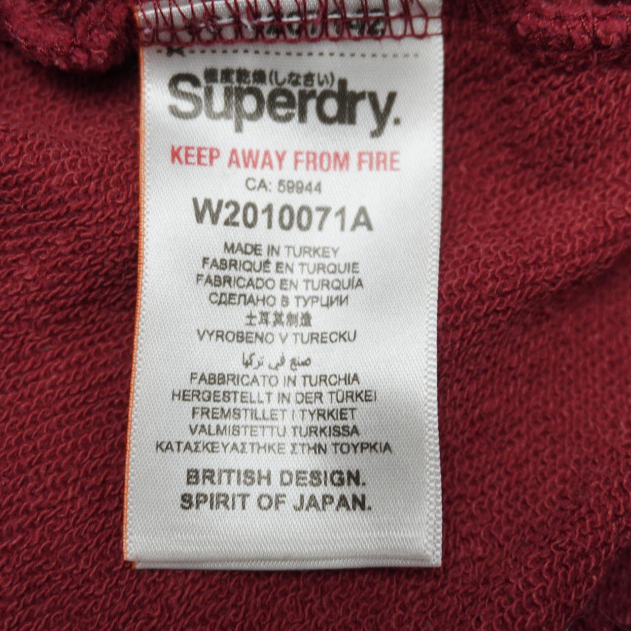 Women's Hoodie Superdry. Red. M. Used. Good