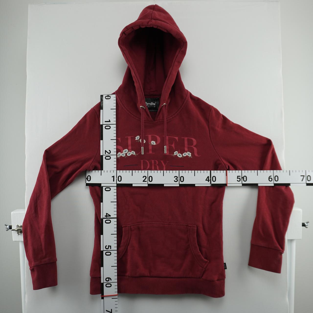 Women's Hoodie Superdry. Red. M. Used. Good