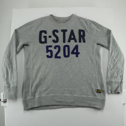 Men's Sweatshirt G-Star. Grey. XL. Used. Good