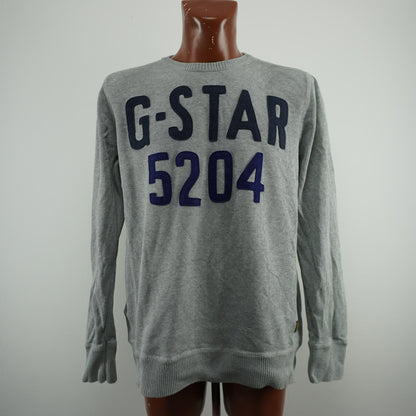 Men's Sweatshirt G-Star. Grey. XL. Used. Good