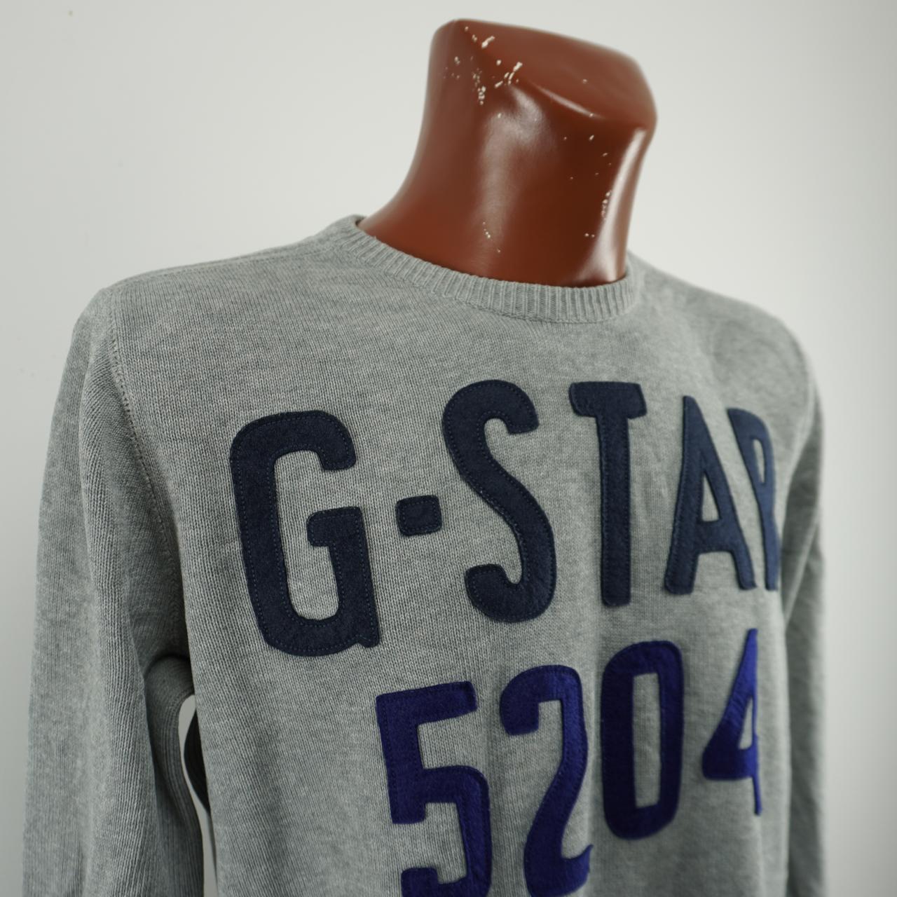 Men's Sweatshirt G-Star. Grey. XL. Used. Good