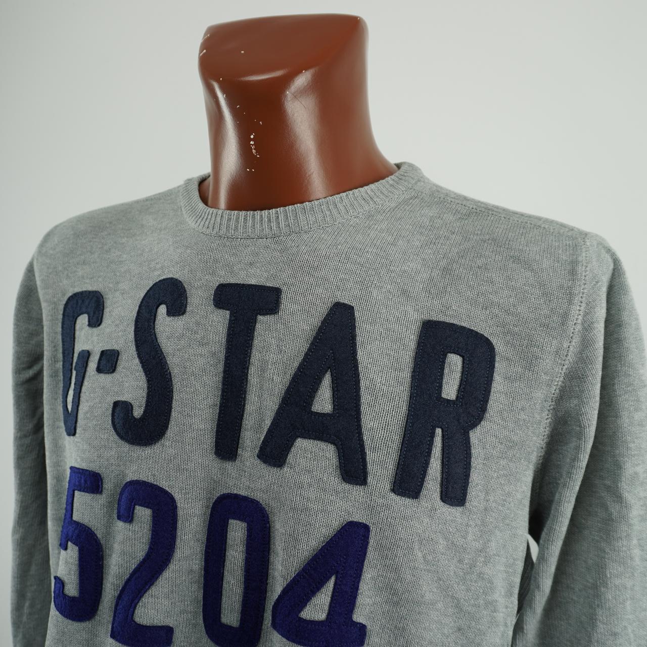 Men's Sweatshirt G-Star. Grey. XL. Used. Good