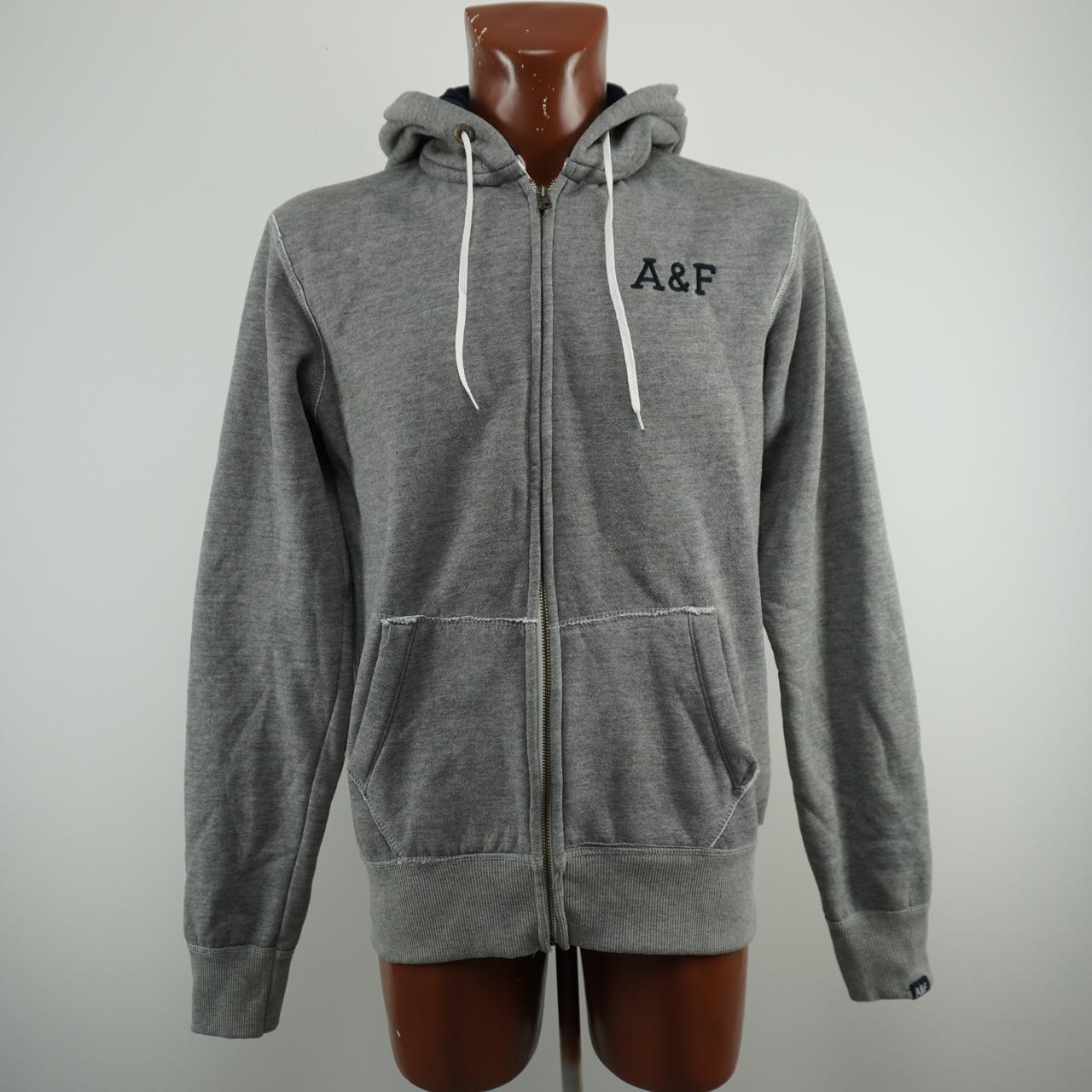 Men's Hoodie Abercrombie & Fitch. Grey. XL. Used. Good