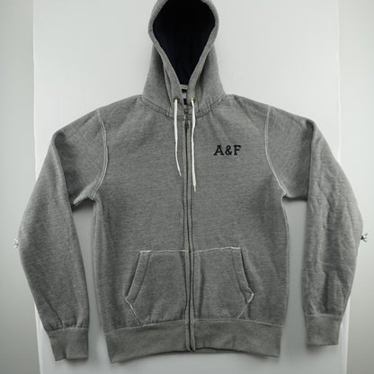 Men's Hoodie Abercrombie & Fitch. Grey. XL. Used. Good