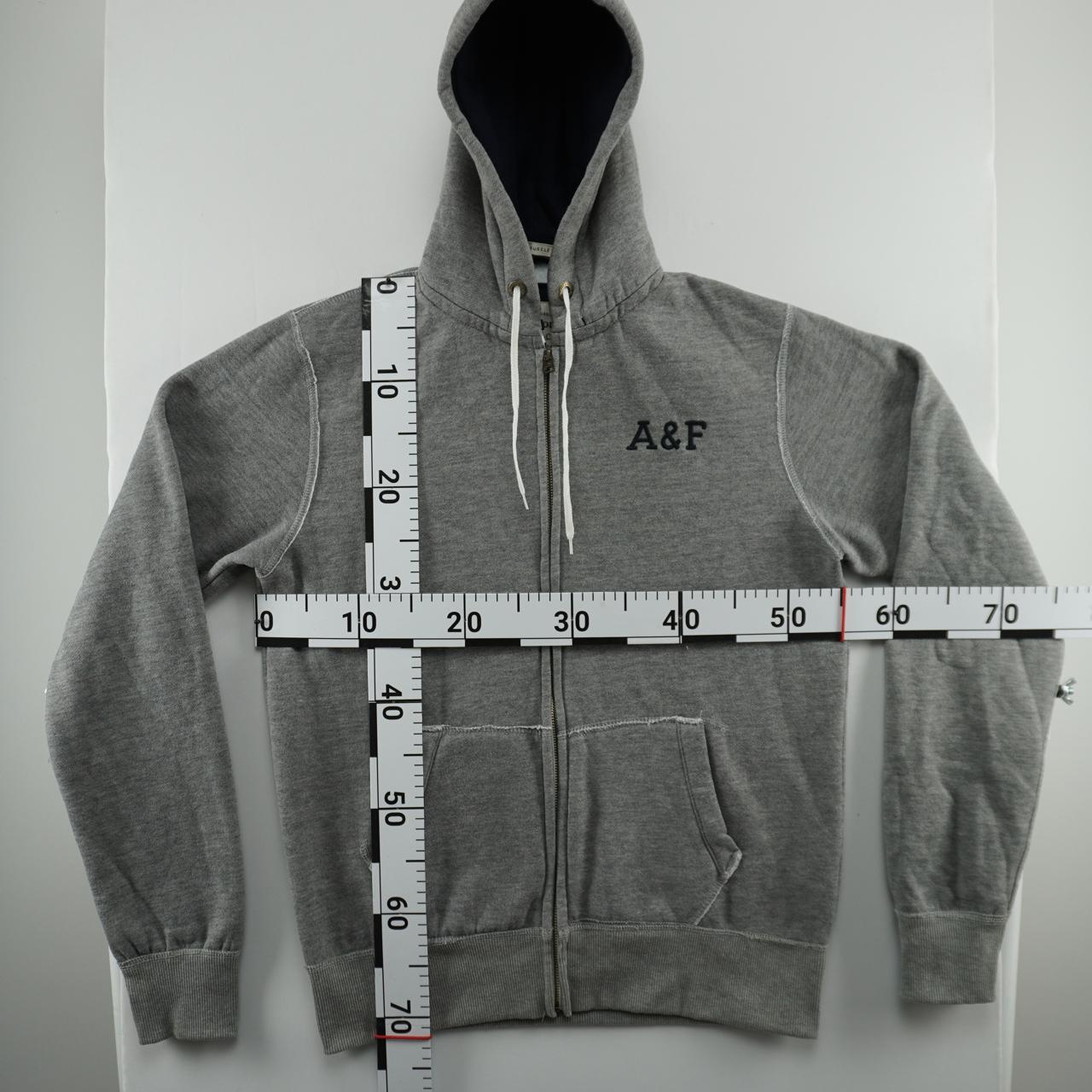 Men's Hoodie Abercrombie & Fitch. Grey. XL. Used. Good