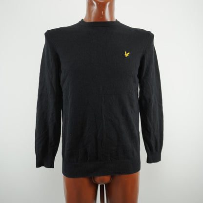 Men's Sweatshirt Lyle & scott. Black. M. Used. Good