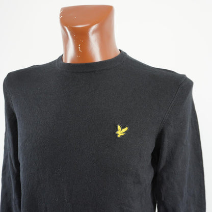 Men's Sweatshirt Lyle & scott. Black. M. Used. Good