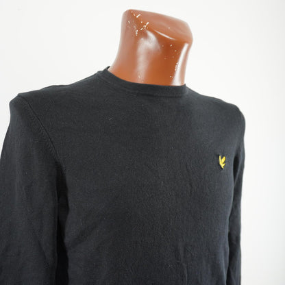 Men's Sweatshirt Lyle & scott. Black. M. Used. Good