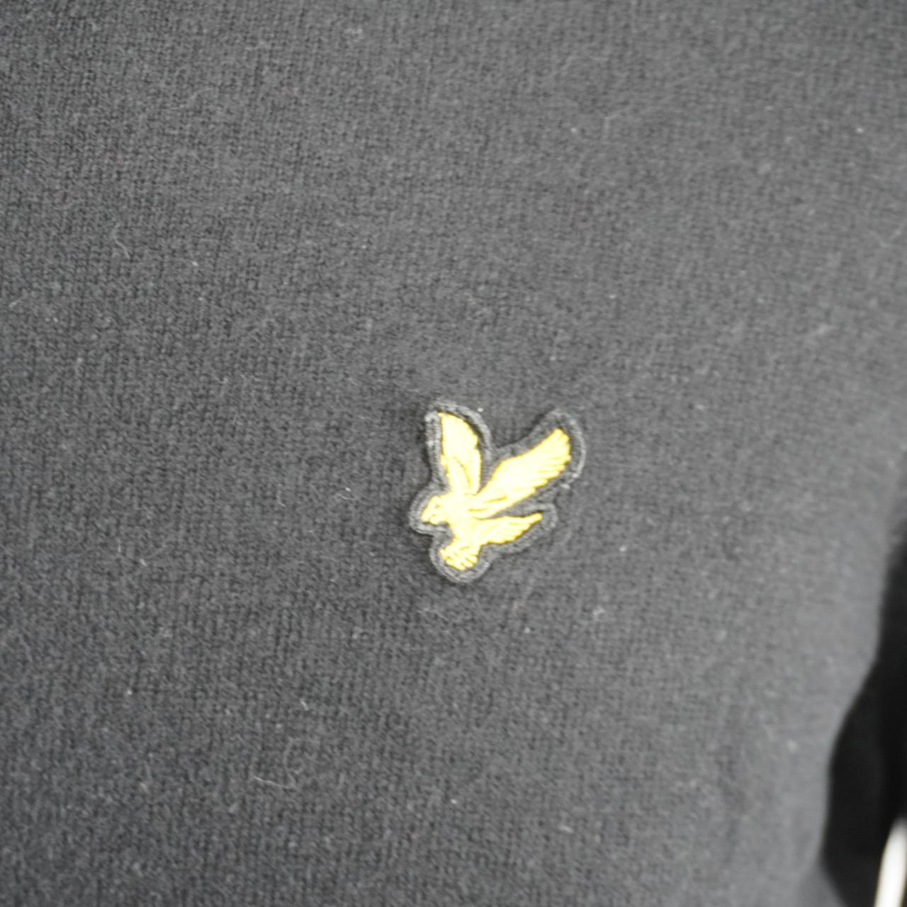 Men's Sweatshirt Lyle & scott. Black. M. Used. Good