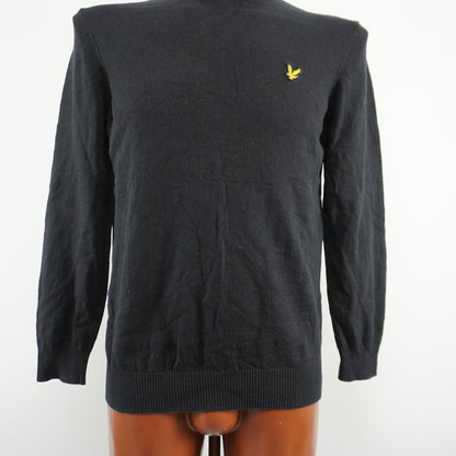 Men's Sweatshirt Lyle & scott. Black. M. Used. Good