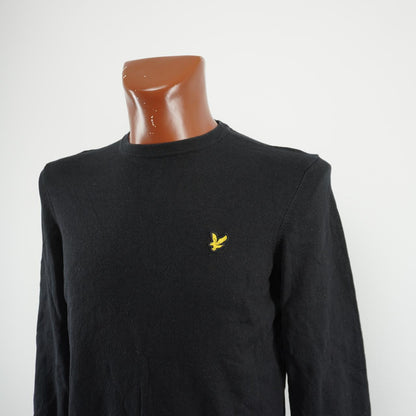 Men's Sweatshirt Lyle & scott. Black. M. Used. Good