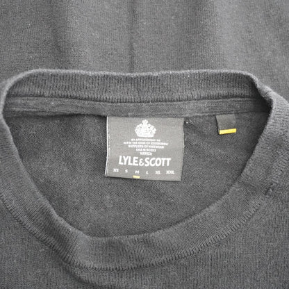 Men's Sweatshirt Lyle & scott. Black. M. Used. Good