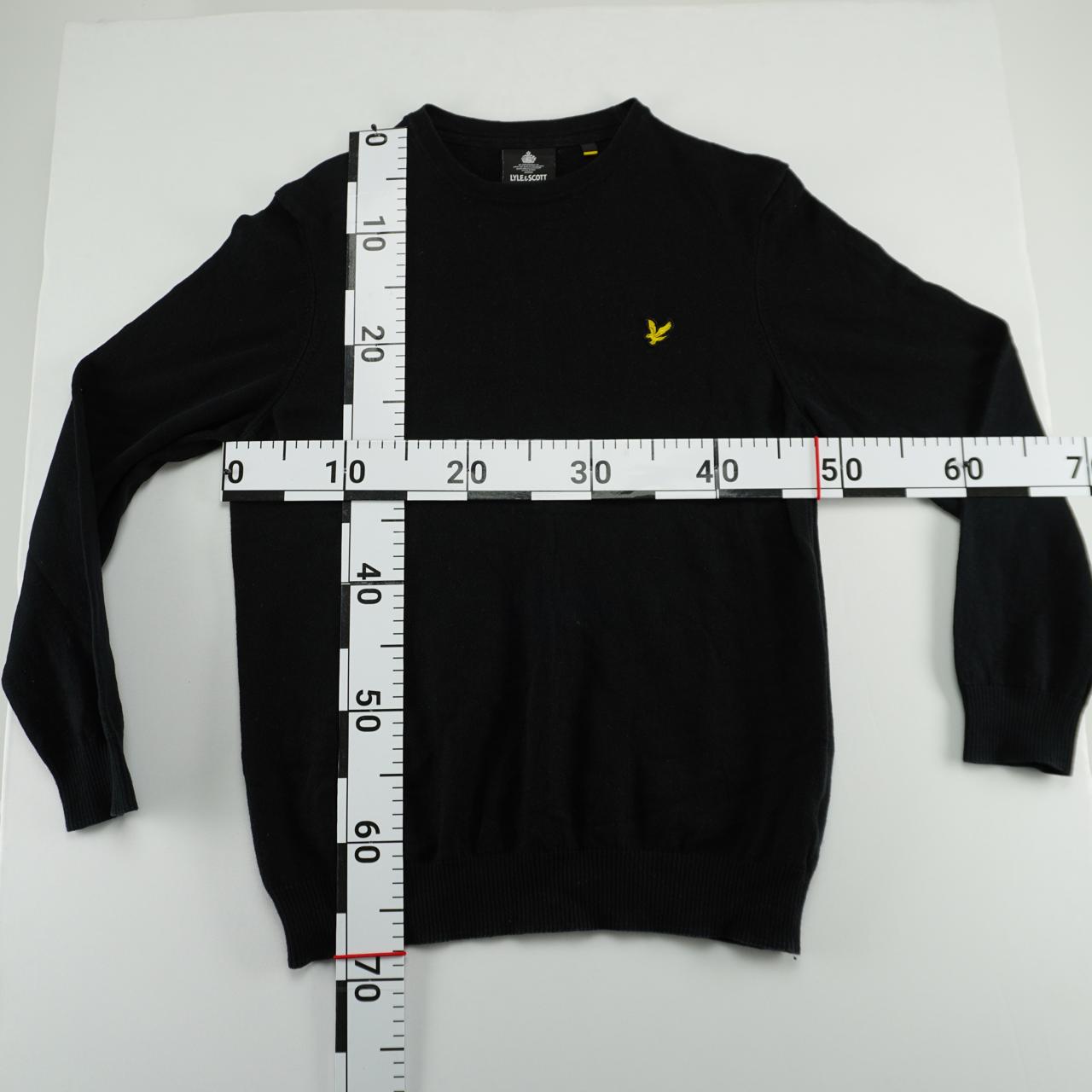 Men's Sweatshirt Lyle & scott. Black. M. Used. Good