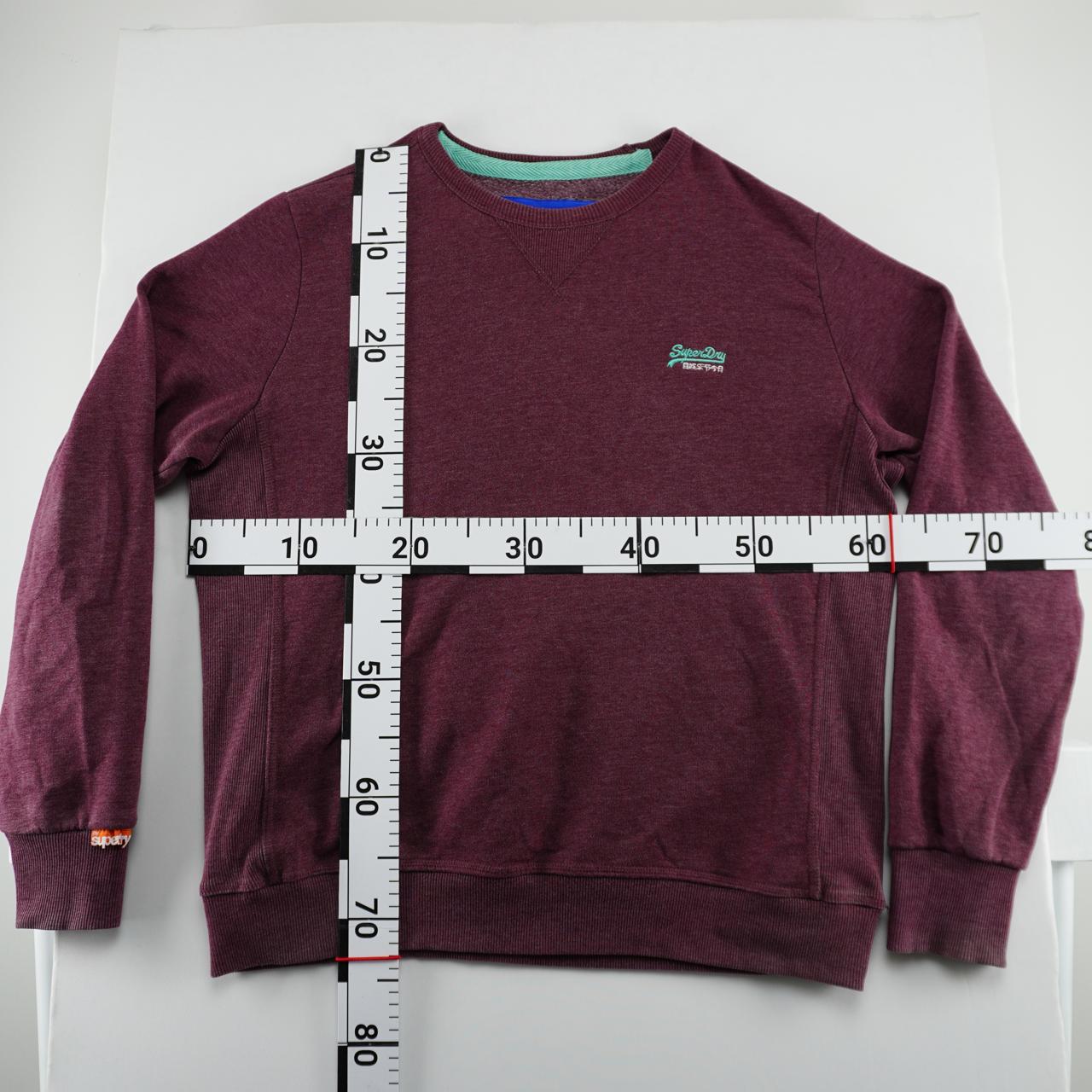 Sudadera de hombre Superdry. Burdeos. XXL. Usada. Buena