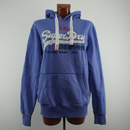 Women's Hoodie Superdry. Blue. L. Used. Good