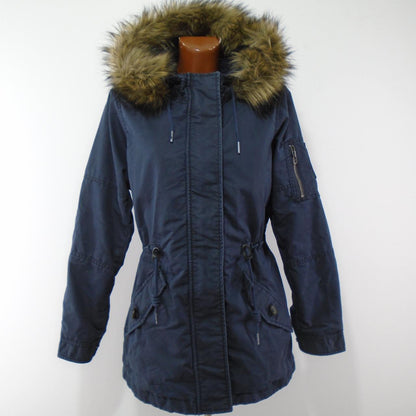 Parka para mujer Superdry. Azul oscuro. M.Usado. Bien