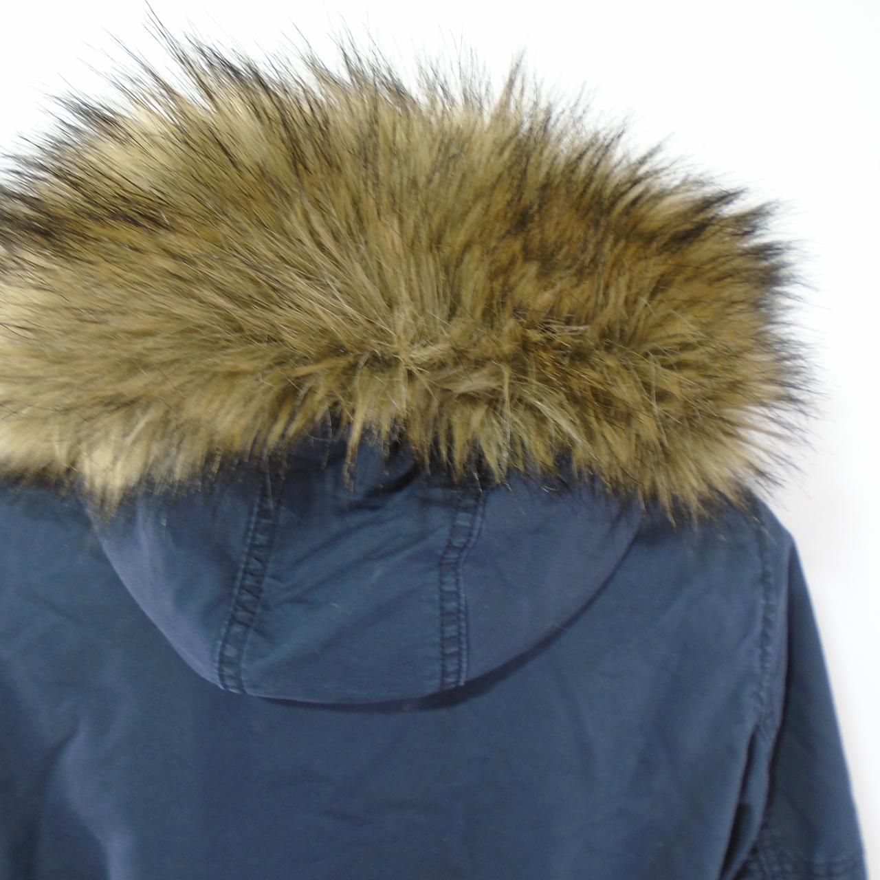 Damenparka Superdry. Dunkelblau. M. Gebraucht. Gut