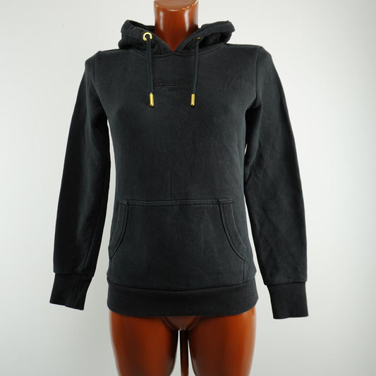 Women's Hoodie Superdry. Black. S. Used. Good