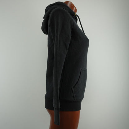 Women's Hoodie Superdry. Black. S. Used. Good