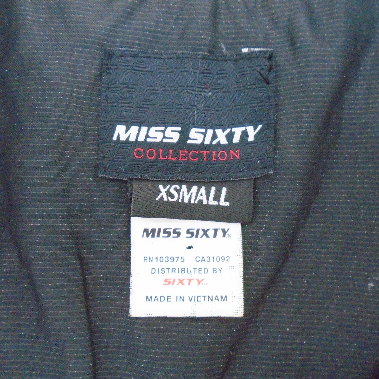 Abrigo de mujer Miss Sixty. Negro. Talla XS. Usado. Buen estado.