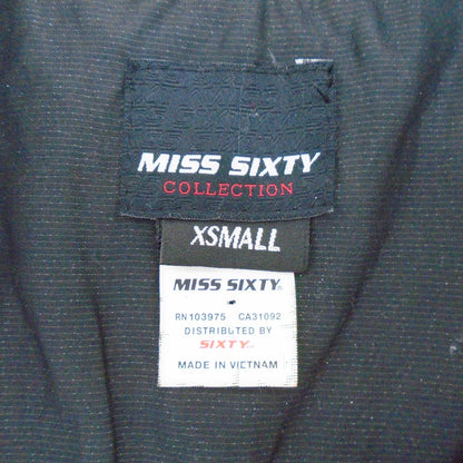 Abrigo de mujer Miss Sixty. Negro. Talla XS. Usado. Buen estado.